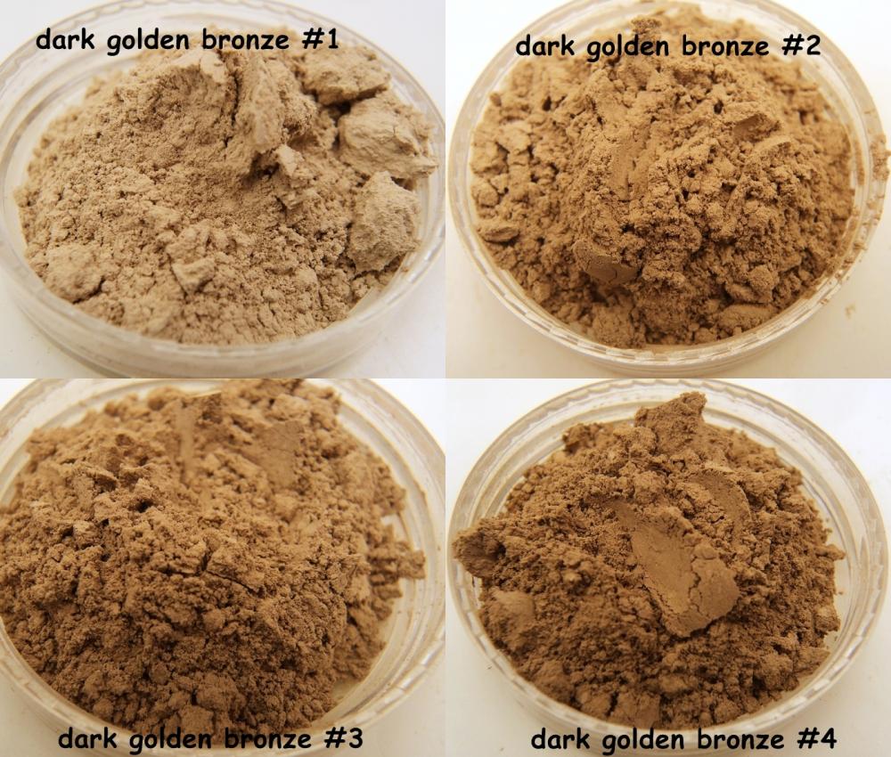 Dark Golden Bronze Loose Mineral Foundation