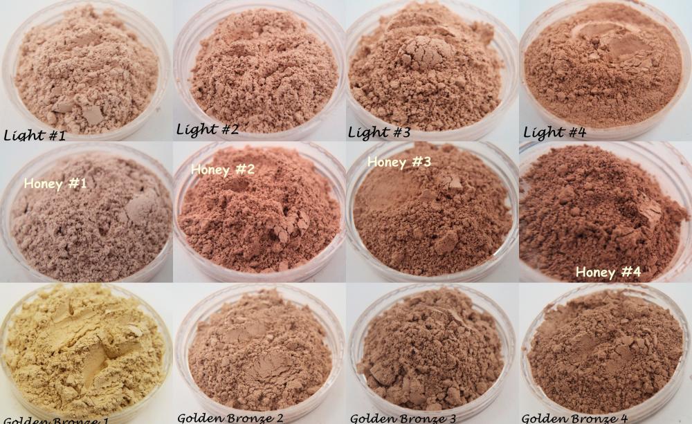 Loose Powder Mineral Foundation Samples You Choose Your Shade